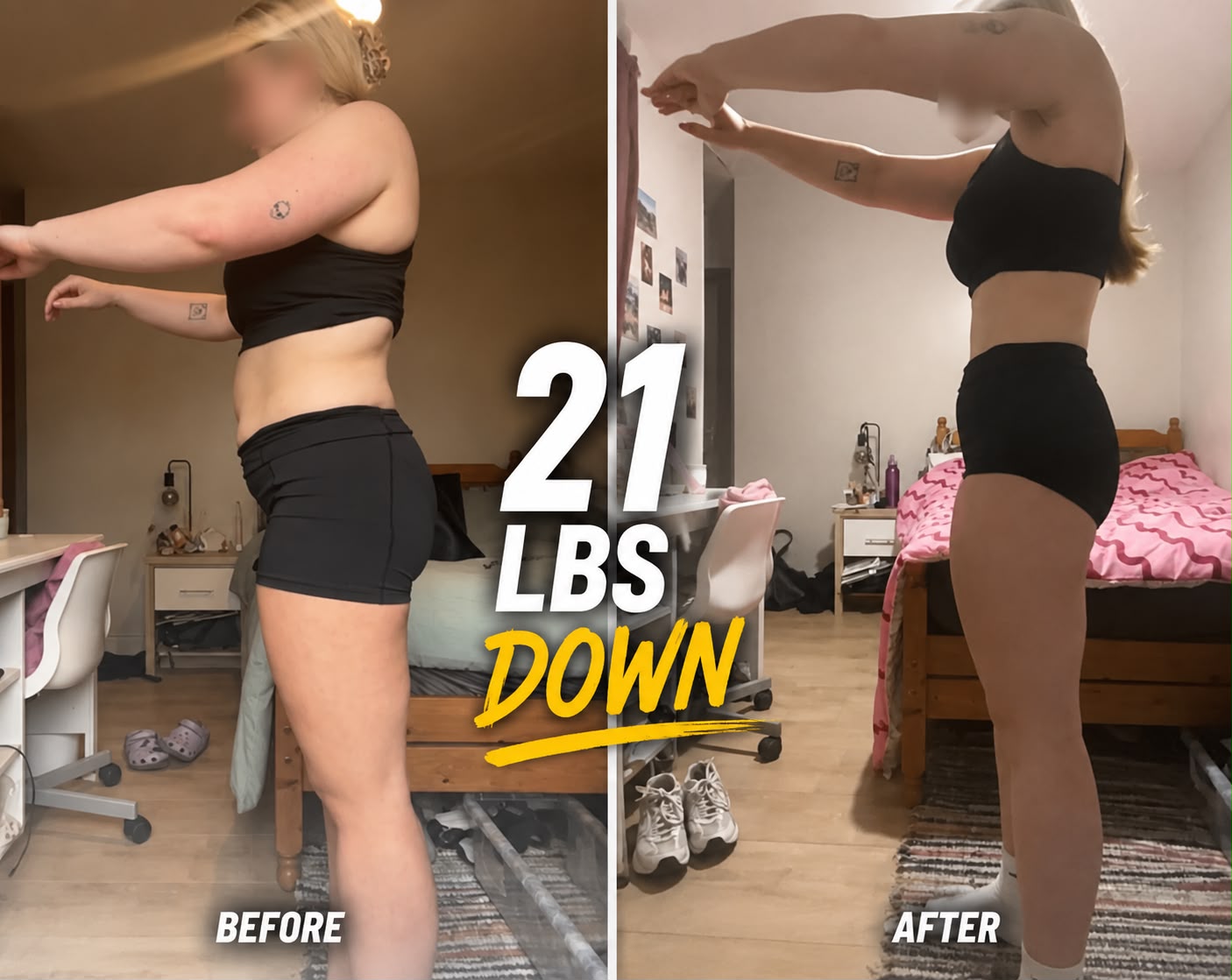 Legal Edge client: client progress photos